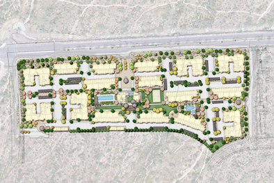 The Hawk at Cavasson Site Map 395x263